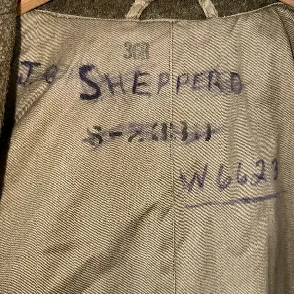 SOLD 💕Vintage Military Army 1940s Olive Drab 82nd Airborne Division Sergeant - Picture 3 of 16